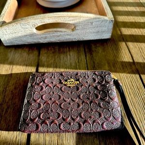 Coach wristlet